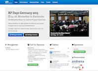 Website der XP Days Germany 2013